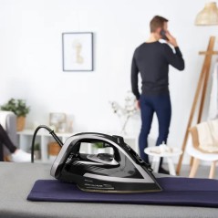 Tefal Puregliss FV8062E0 Steam Iron 3000W - Powerful Performance for Effortless Ironing in Sleek Black and Silver!